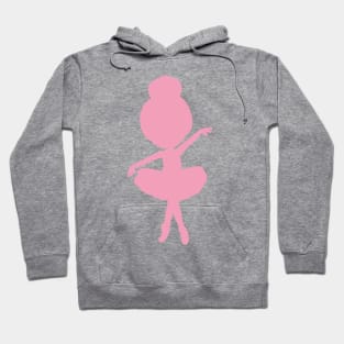 Ballerina Silhouette, Ballet Dancer, Ballet Girl Hoodie